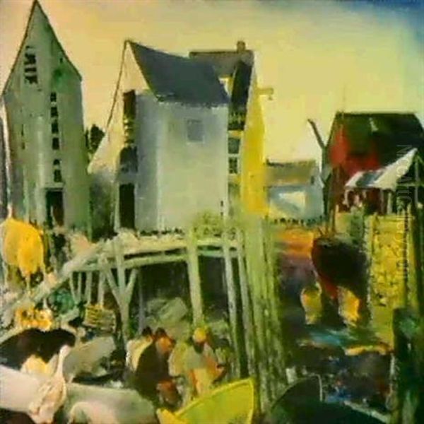 Matinicus Oil Painting by George Bellows