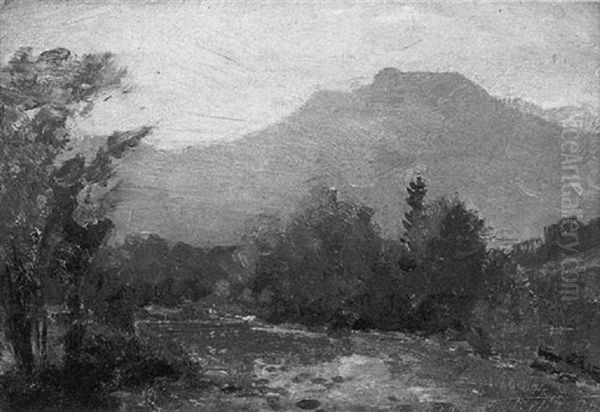 Morning In The White Mountains Oil Painting by Frederic Marlett Bell-Smith