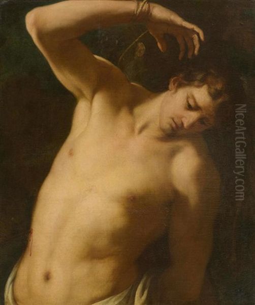 Heiliger Sebastian Oil Painting by Antonio Bellucci