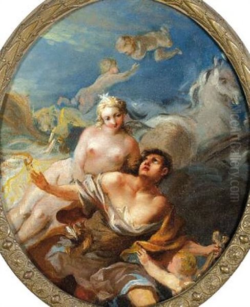 Aurora E Cefalo Oil Painting by Antonio Bellucci