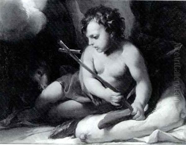 Saint John The Baptist Oil Painting by Antonio Bellucci