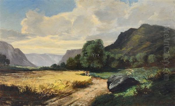 Paesaggio Oil Painting by Giovanni Beltrami