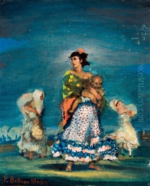 Maternidad Gitana by Federico Beltran Masses