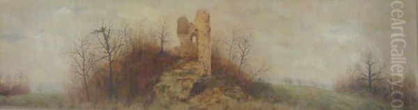 Ruines Oil Painting by Georgette Agutte