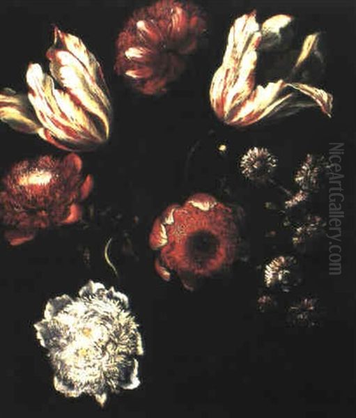 Bouquet De Fleurs Oil Painting by Andrea Belvedere