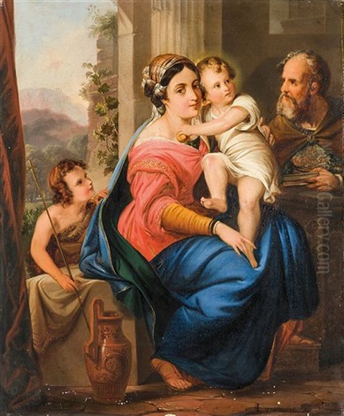 Die Heilige Familie by Siegfried Detlev Bendixen