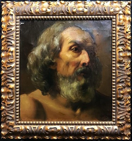 Saint Peter Oil Painting by Marco Benefial