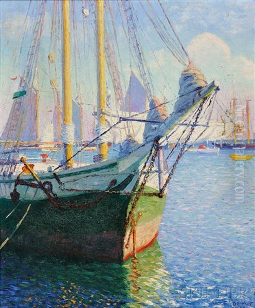 Riding The Tide, Provincetown by Gerrit Albertus Beneker