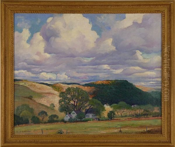 October In Long Nook Oil Painting by Gerrit Albertus Beneker