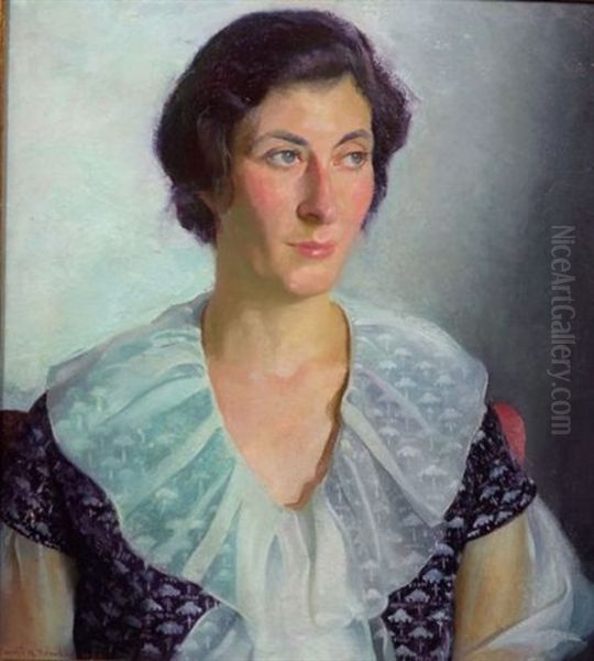 Kay (katharine) Oil Painting by Gerrit Albertus Beneker