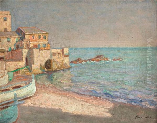 Veduta Di Boccadasse by Alberto Beniscelli