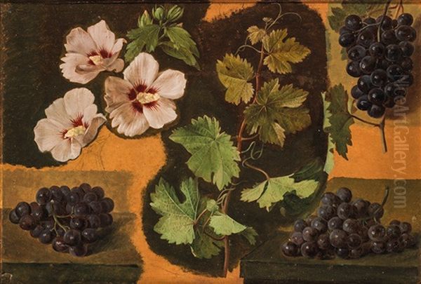 Suite De Neuf Etudes De Vegetaux Oil Painting by Jean Benner