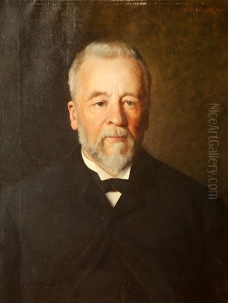 Portrait D'homme Oil Painting by Jean Benner