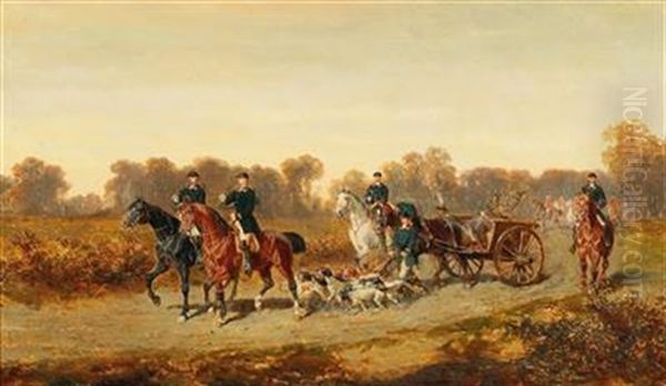 The Return Of The Hunters by Alexander Ritter Von Bensa