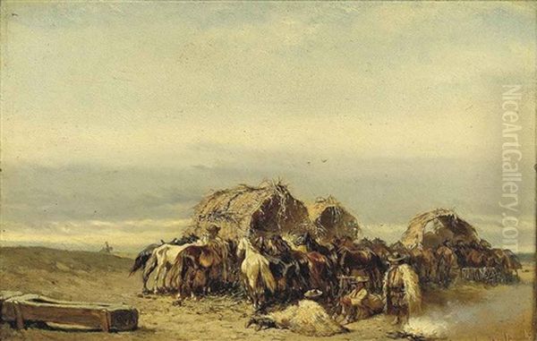 The Horse Traders by Alexander Ritter Von Bensa