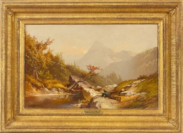 The Hunt Oil Painting by George Frederick Bensell