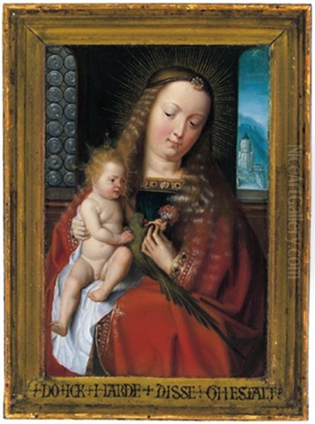 Maria Mit Dem Kind Oil Painting by Ambrosius Benson