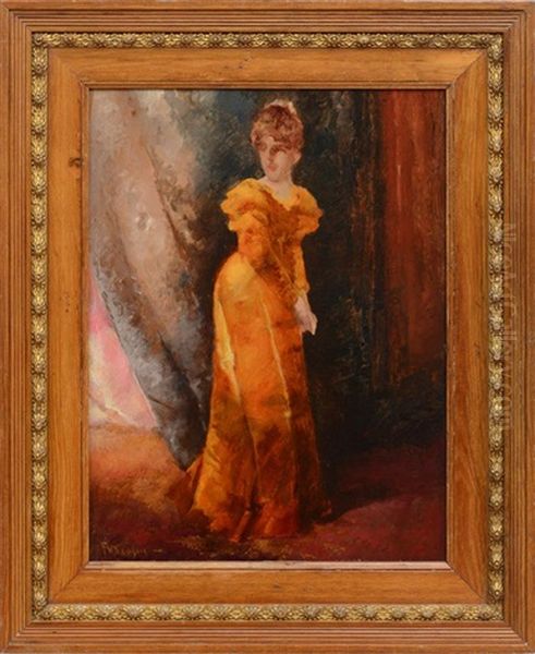 Portrait Study Oil Painting by Frank Weston Benson