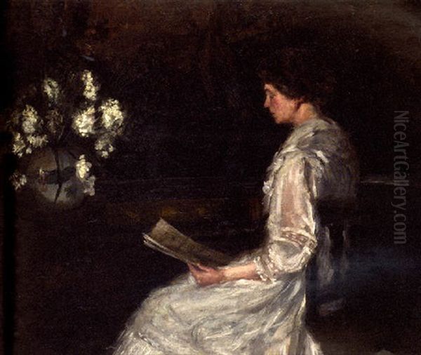 Memories Oil Painting by Frank Weston Benson