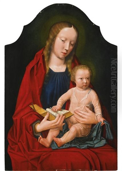 The Virgin And Child Oil Painting by Guillaume Benson