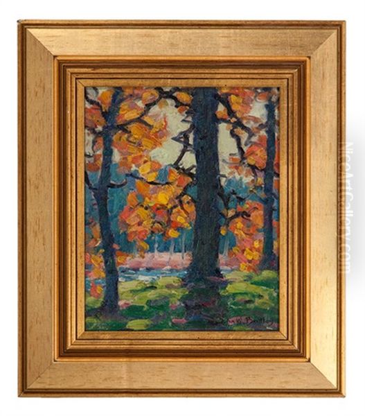 Fall Landscape by John William Bentley