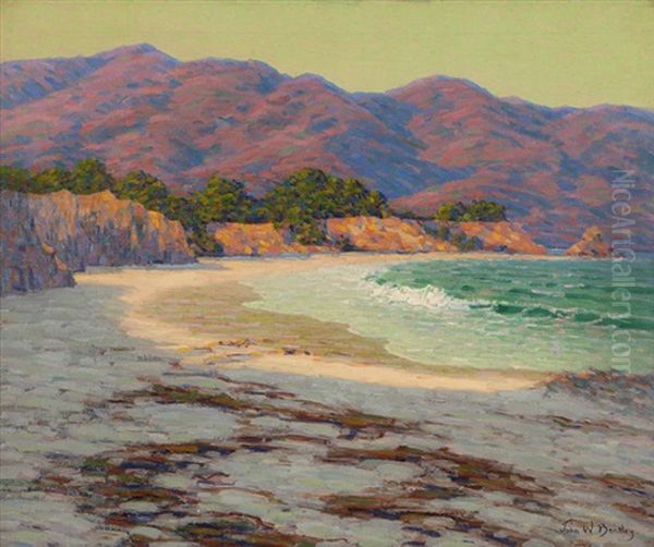 Santa Barbara Shore by John William Bentley