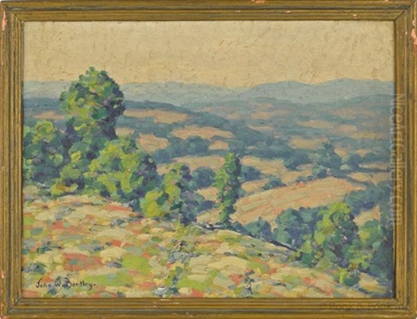 Landscapes: Early Spring And Hilly Country (3 Works) by John William Bentley