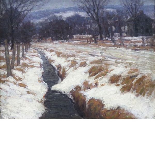 Snowy Banks by John William Bentley