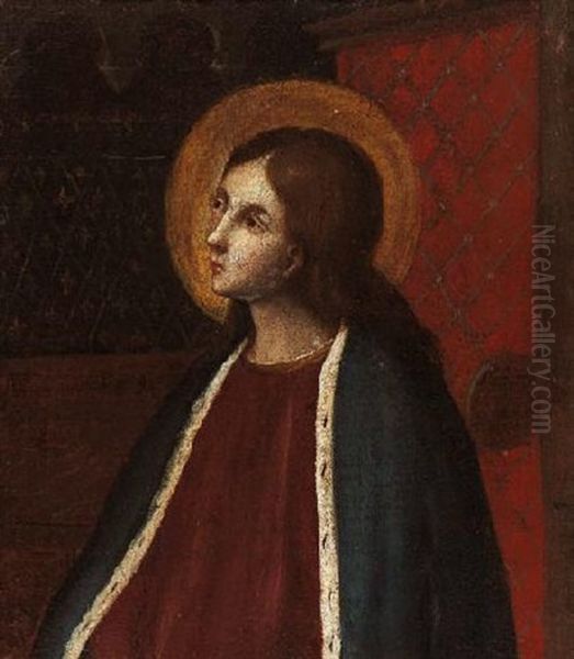 Die Jungfrau Maria Oil Painting by Girolamo di Benvenuto del Guasta