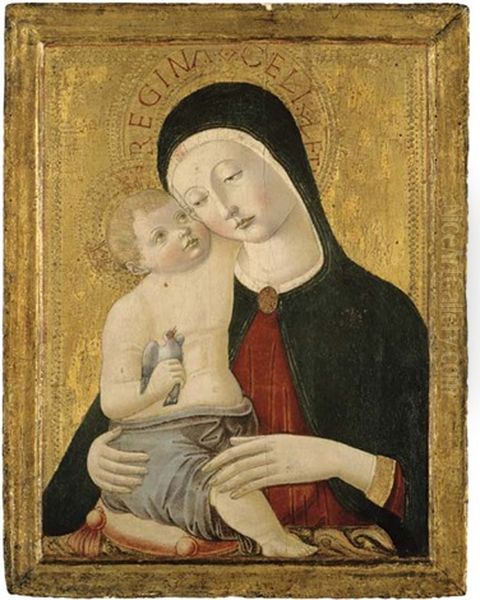 The Madonna And Child Oil Painting by  Benvenuto di Giovanni