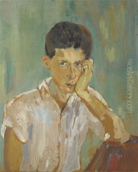 Le Fils De Victoria Oil Painting by Christian Berard