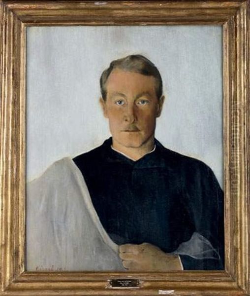 Portrait Du Comte De Jean De Polignac Oil Painting by Christian Berard