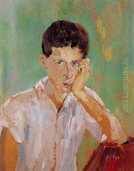 Le Fils De Victoria Oil Painting by Christian Berard