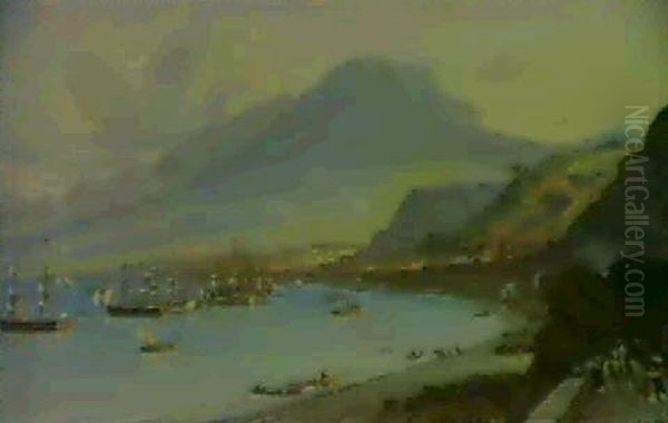 Parti Fra Mauritius Oil Painting by Evremond de Berard