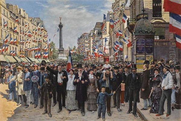 La Marseillaise Oil Painting by Jean Beraud