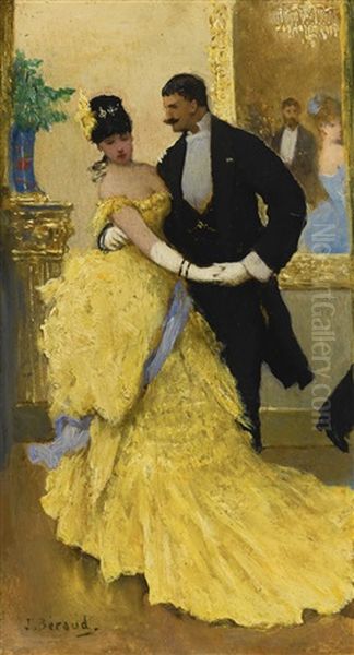 La Danse Oil Painting by Jean Beraud