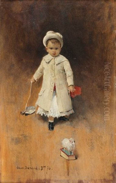 L'enfant Aux Jouets Oil Painting by Jean Beraud