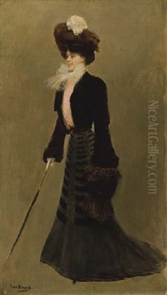 Une Parisienne by Jean Beraud