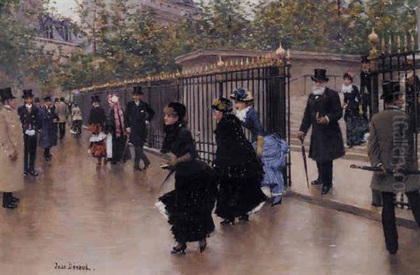 La Madeleine Oil Painting by Jean Beraud