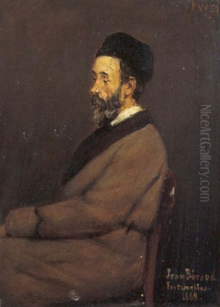 Portrait De J.j. Weiss Oil Painting by Jean Beraud