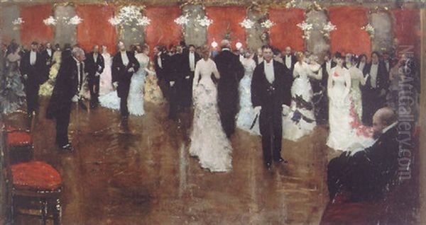 Bal A La Presidence by Jean Beraud