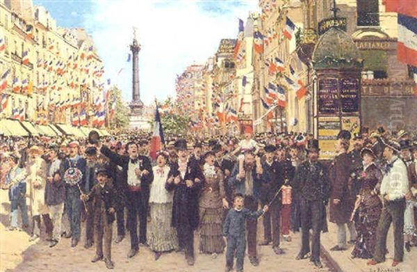 La Marseillaise Oil Painting by Jean Beraud