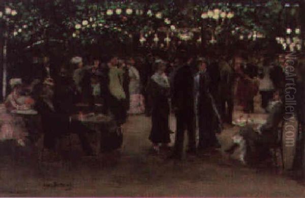 Le Bal Public by Jean Beraud