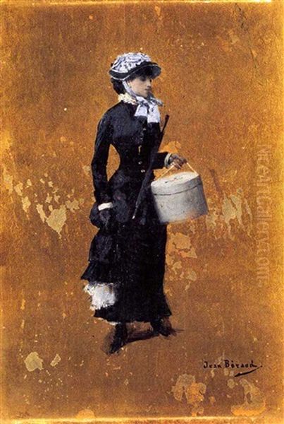 La Parisienne Oil Painting by Jean Beraud