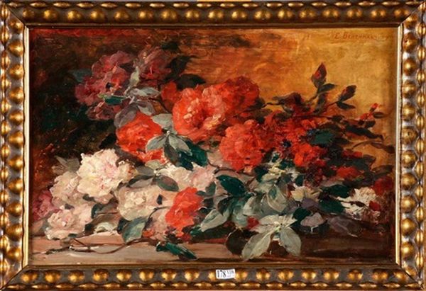 Gerbe De Fleurs Oil Painting by Emile Berchmans