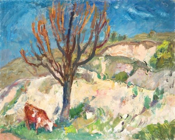 Early Spring Oil Painting by Robert Bereny