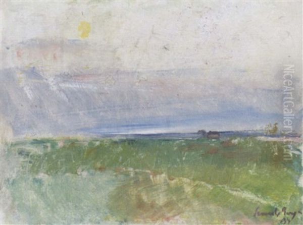 Strandang, Kampinge Oil Painting by Svante Bergh