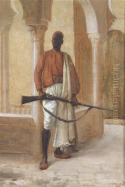 Le Fier Guerrier Oil Painting by Joseph Bernard