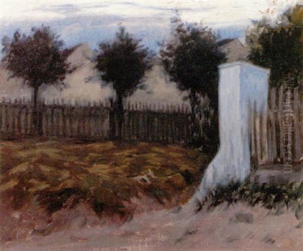 Garten Oil Painting by Wilhelm Bernatzik