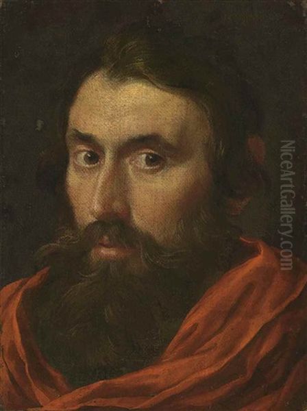 Portrait Of The Artist As Mars Oil Painting by Gian Lorenzo Bernini